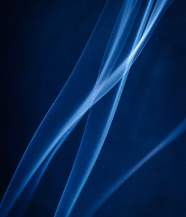 Smooth, flowing lines creating a harmonious pattern.